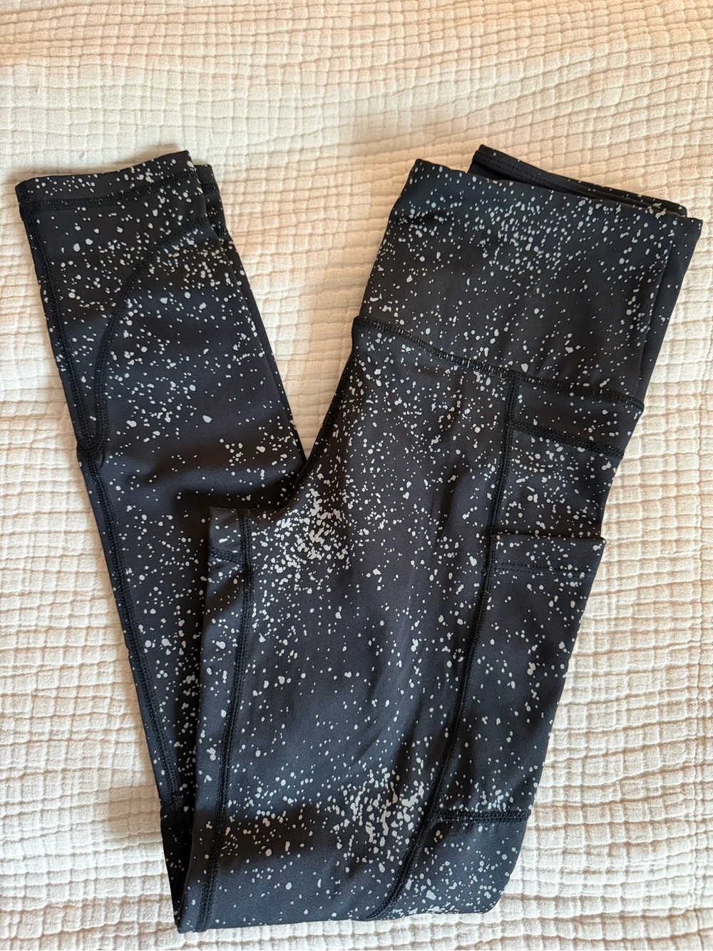 ZYIA Black Speckled High-Rise Jeggings